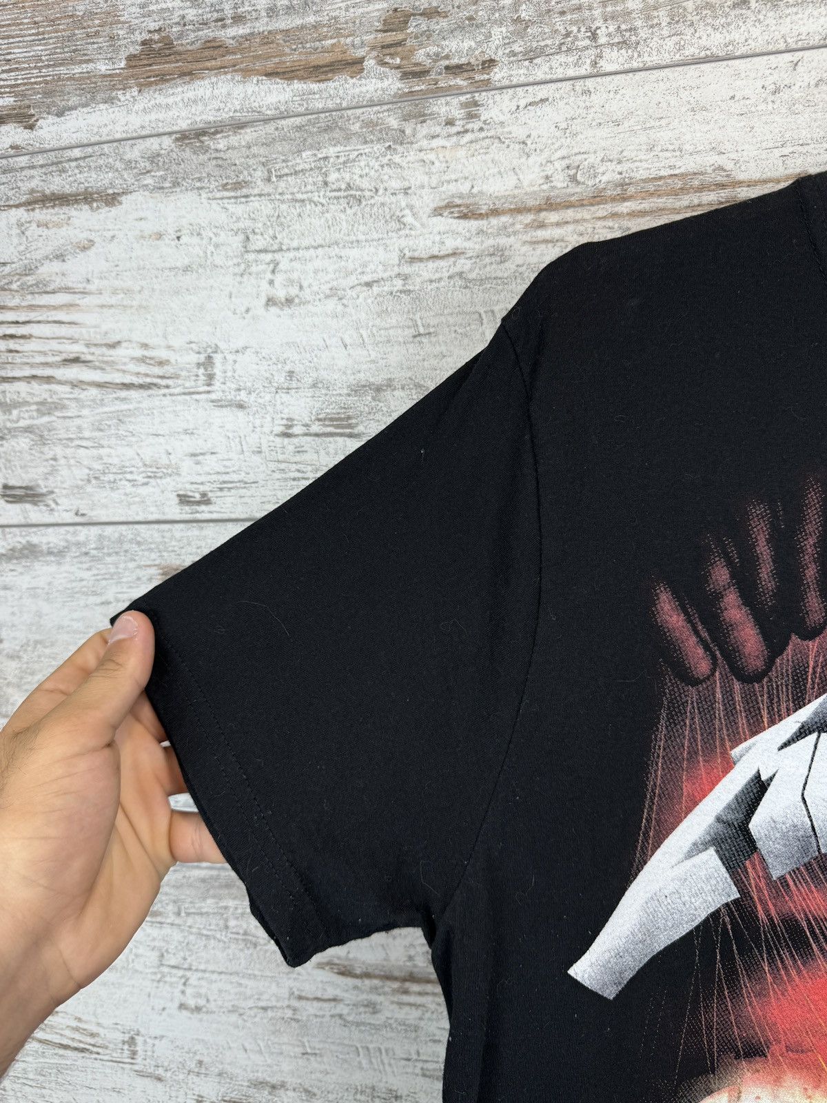 Band Tees × Metallica × Vintage Mens Vintage Metallica T-shirt rock band tee rare Size US L / EU 52-54 / 3 - 5 Thumbnail