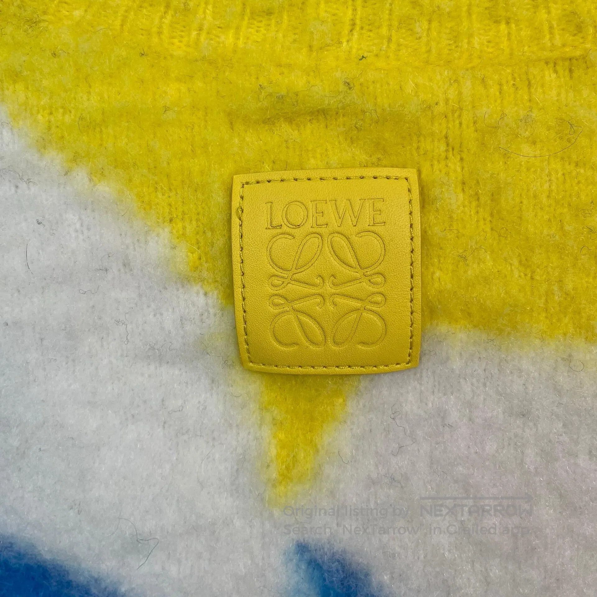 Loewe Loewe Color Block Logo Knit Round-neck Top| Size M / US 6-8 / IT 42-44 - 3 Thumbnail