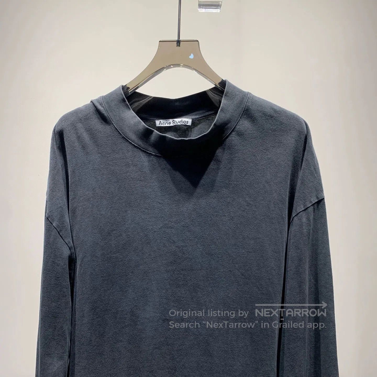 Acne Studios Acne Studios Washed Distressed Sweatshirt. Size US L / EU 52-54 / 3 - 3 Thumbnail