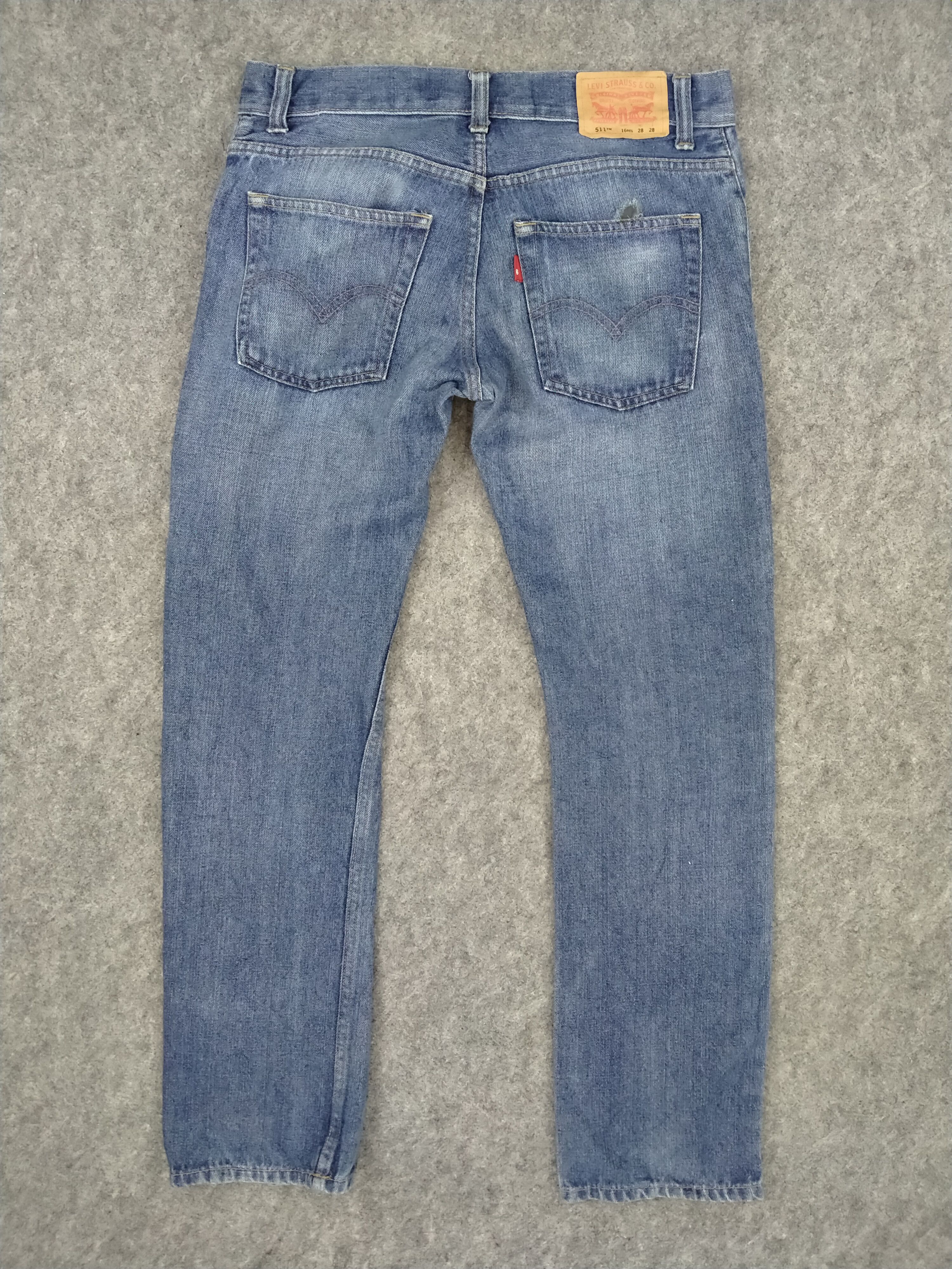 Levi's Skinny Blue Vintage Levi's 511 Denim 30x27.5 -JN286 Size US 30 / EU 46 - 2 Thumbnail