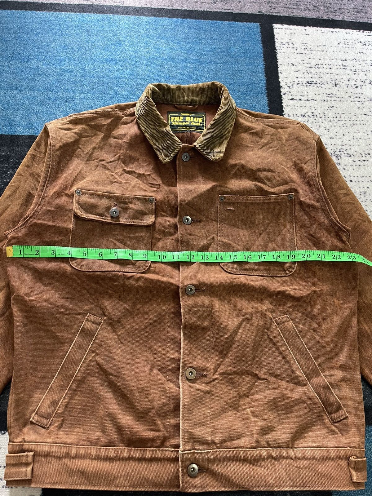 Japanese Brand Vintage The Blue Persimmon Tannin Jacket Size US L / EU 52-54 / 3 - 18 Thumbnail