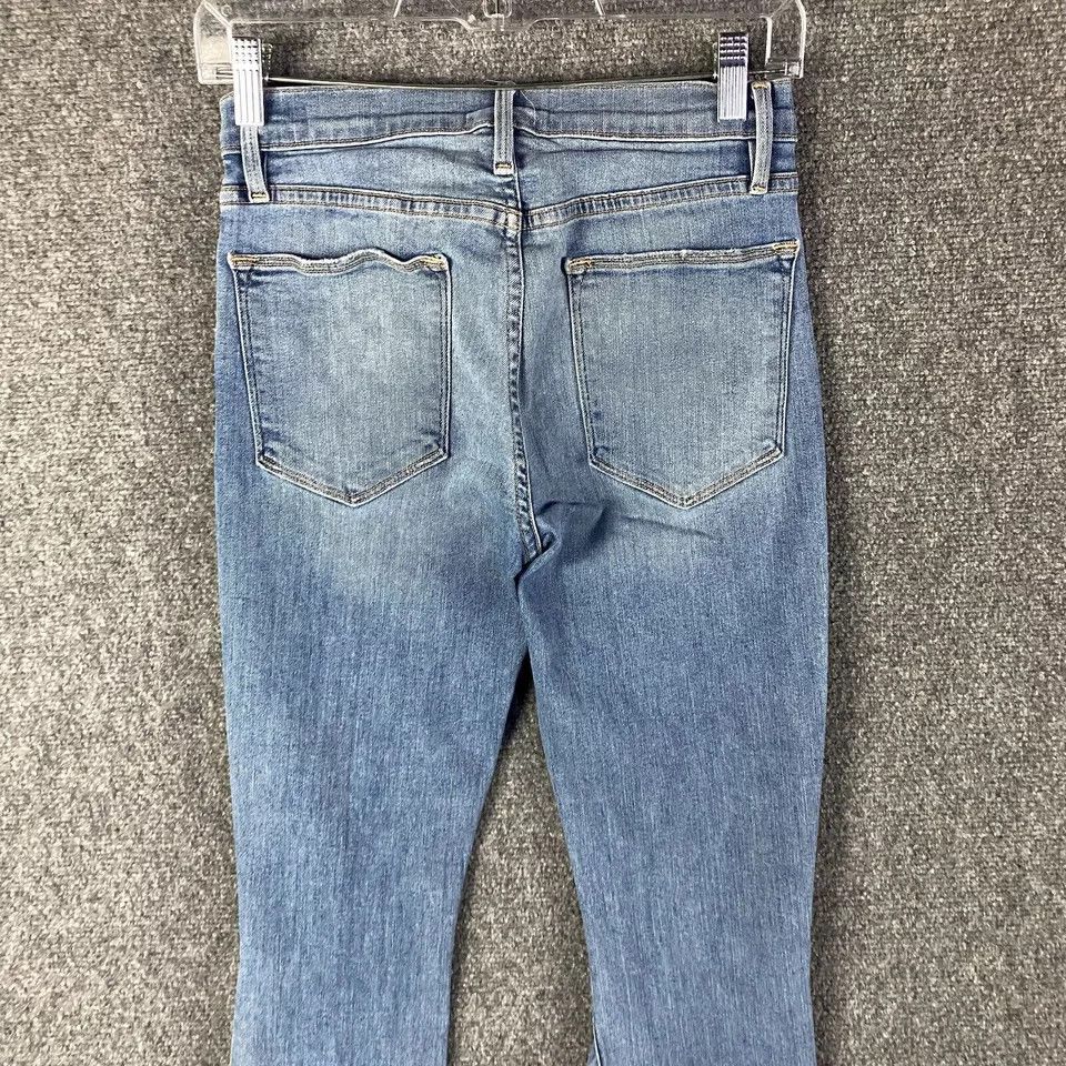 Frame Frame Jeans Women's 27 Le High Skinny Stretch Button Fly Size 27" / US 4 / IT 40 - 7 Thumbnail
