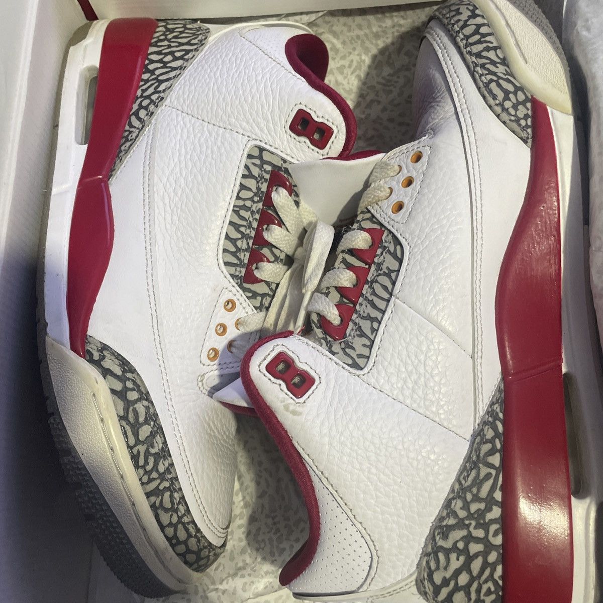 Jordan Brand Air Jordan Retro 3’s Cardinal Reds Size US 9 / EU 42 - 2 Thumbnail
