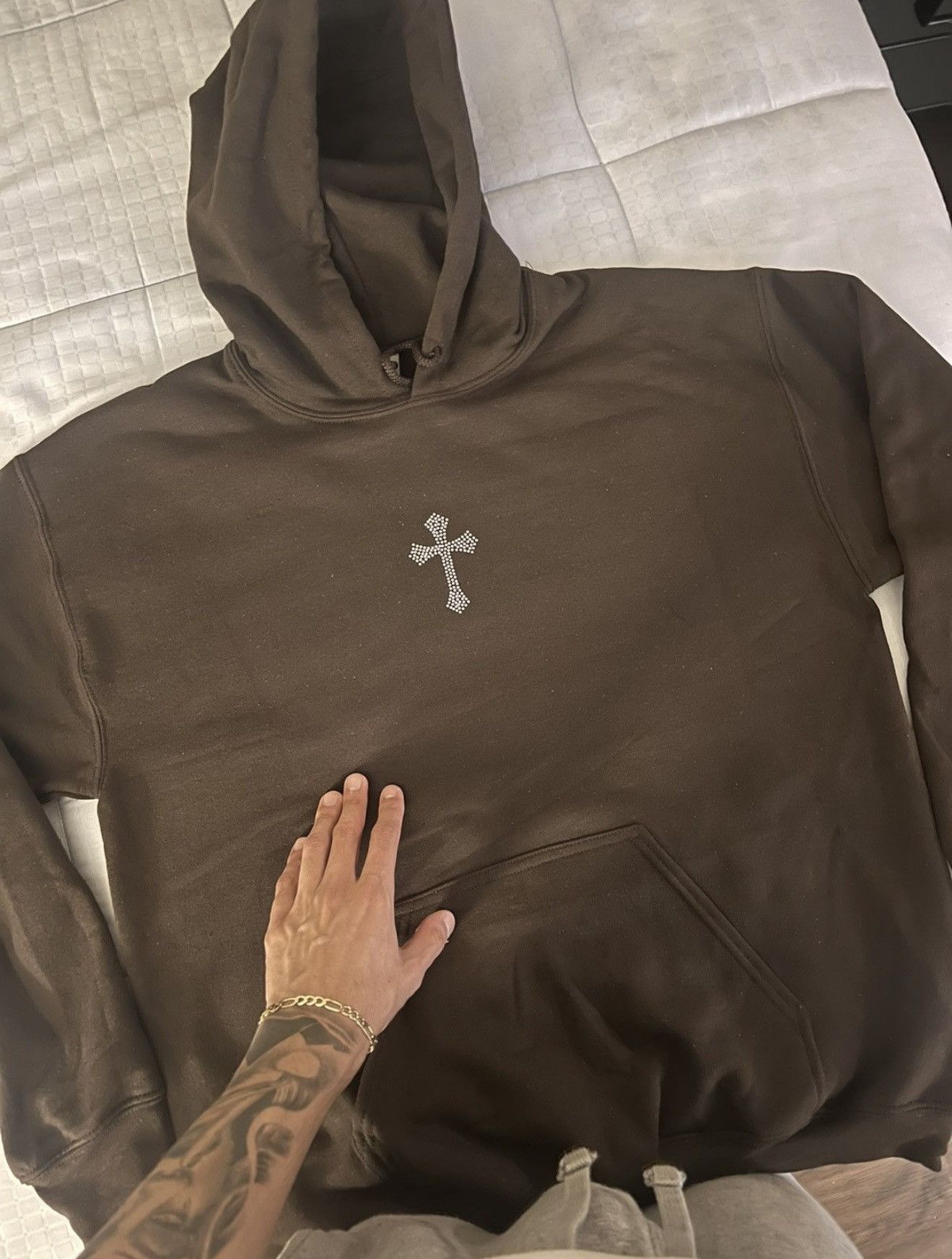 Rhinestones Streetwear Hoodie