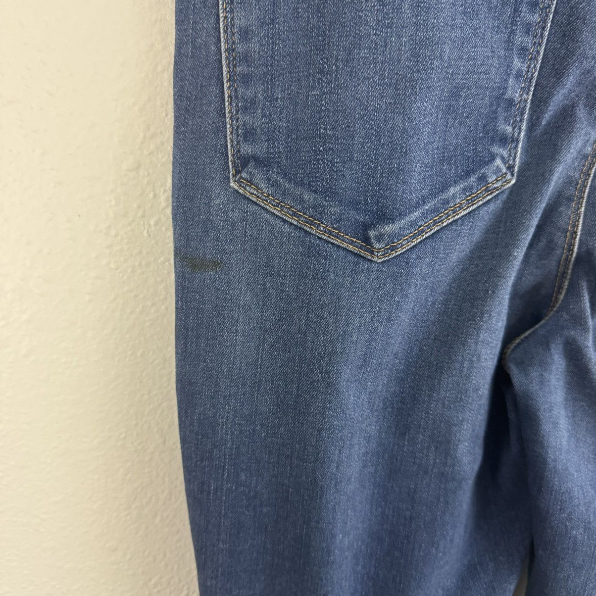 L'AGENCE L’AGENCE Dark Neptune Wash Margot Black Tuxedo Stripe Jeans Size 30" / US 8 / IT 44 - 7 Thumbnail
