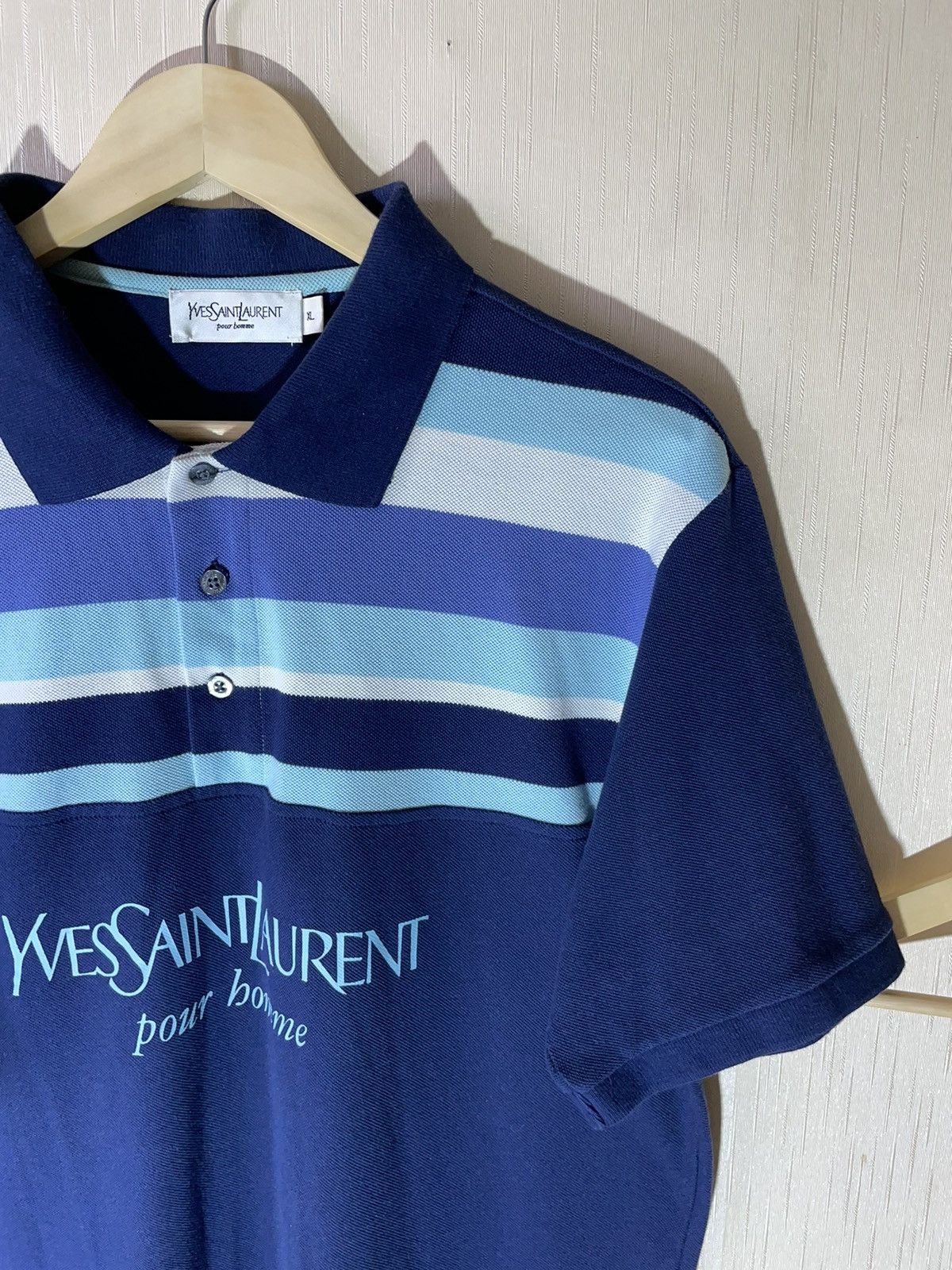 Vintage × Yves Saint Laurent Yves Saint Laurent vintage polos Size US XL / EU 56 / 4 - 2 Thumbnail