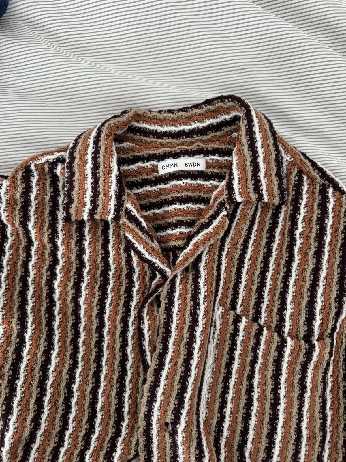 CMMN SWDN Brown Ture Shirt Size US M / EU 48-50 / 2 - 3 Thumbnail