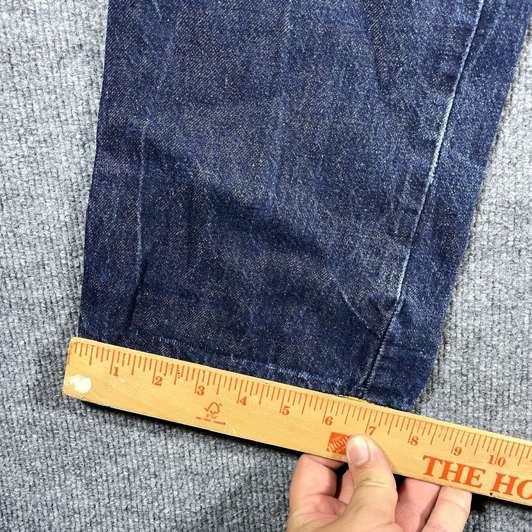 Denime Nudie Jeans Slim Denim Jeans - Men's 33x34 Blue Organic Cotton NJ3467 - Slim Straight Fit, Regular, 34 Inseam Size US 33 - 5 Thumbnail