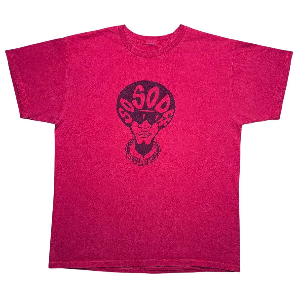 Rap Tees Vtg 2000s So So Def Records Spell Out Graphic Hip Hop Tee Size US L / EU 52-54 / 3 - 1 Thumbnail