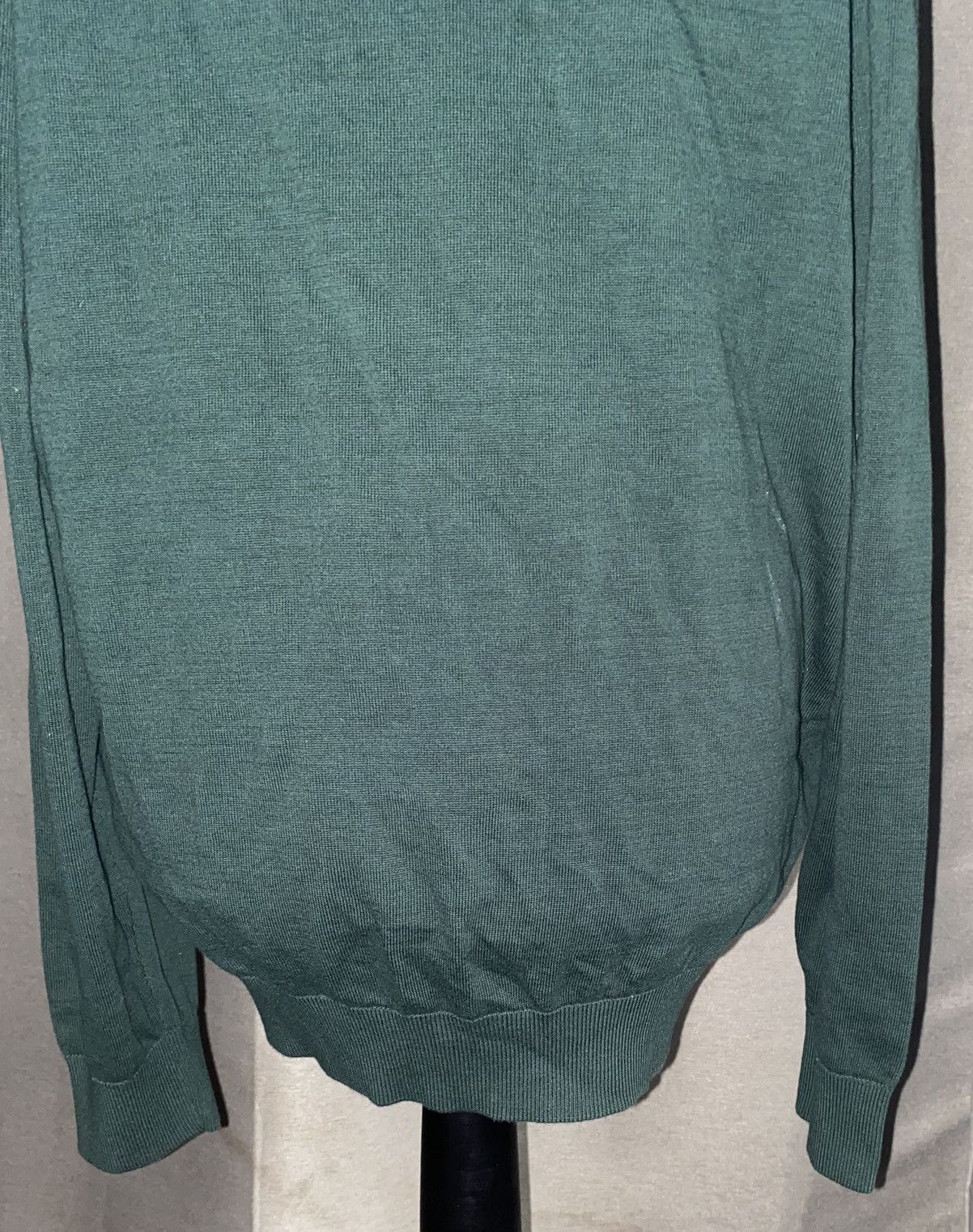 Bugatti Bugatti - BNWT - V-Neck Sweater - Green - XL - Cotton Size US XL / EU 56 / 4 - 10 Thumbnail