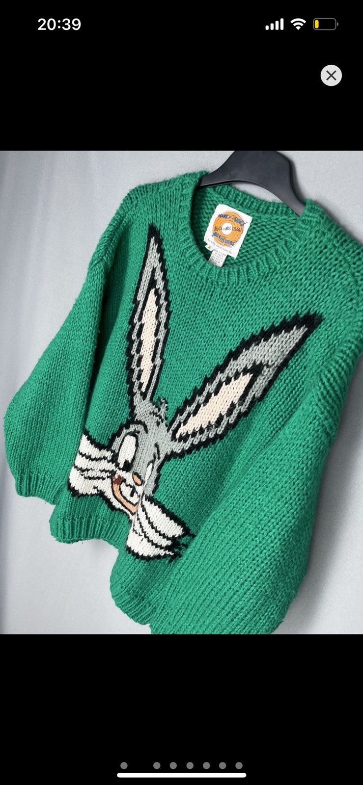 Disney × Vintage Looney Tunes 1985 sweater big logo vintage Size US S / EU 44-46 / 1 - 2 Thumbnail