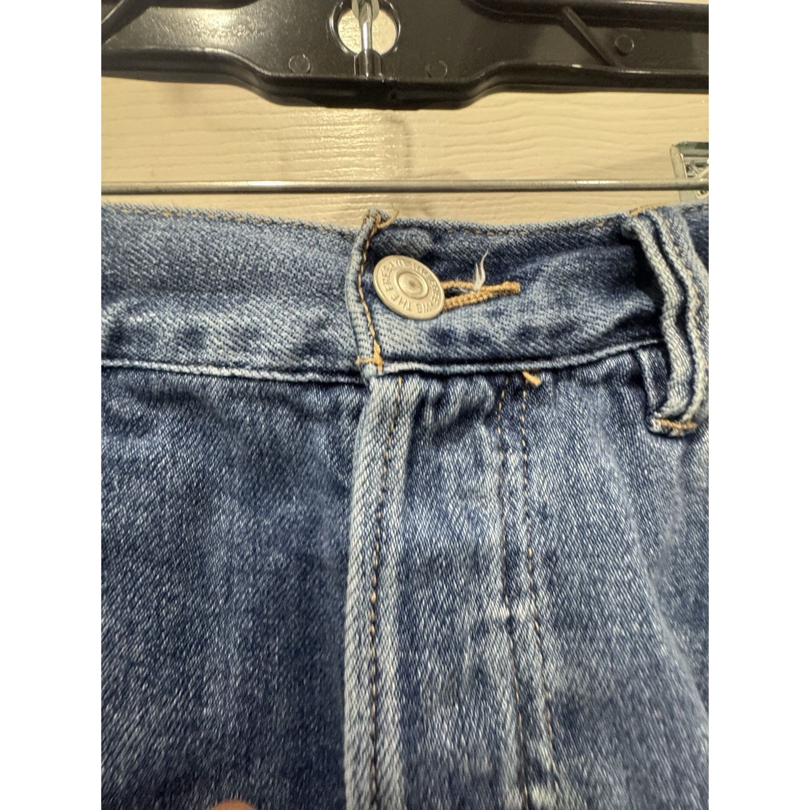 Free People Free People We The Free Cut Off Denim High Rise Short Size 29" - 3 Thumbnail