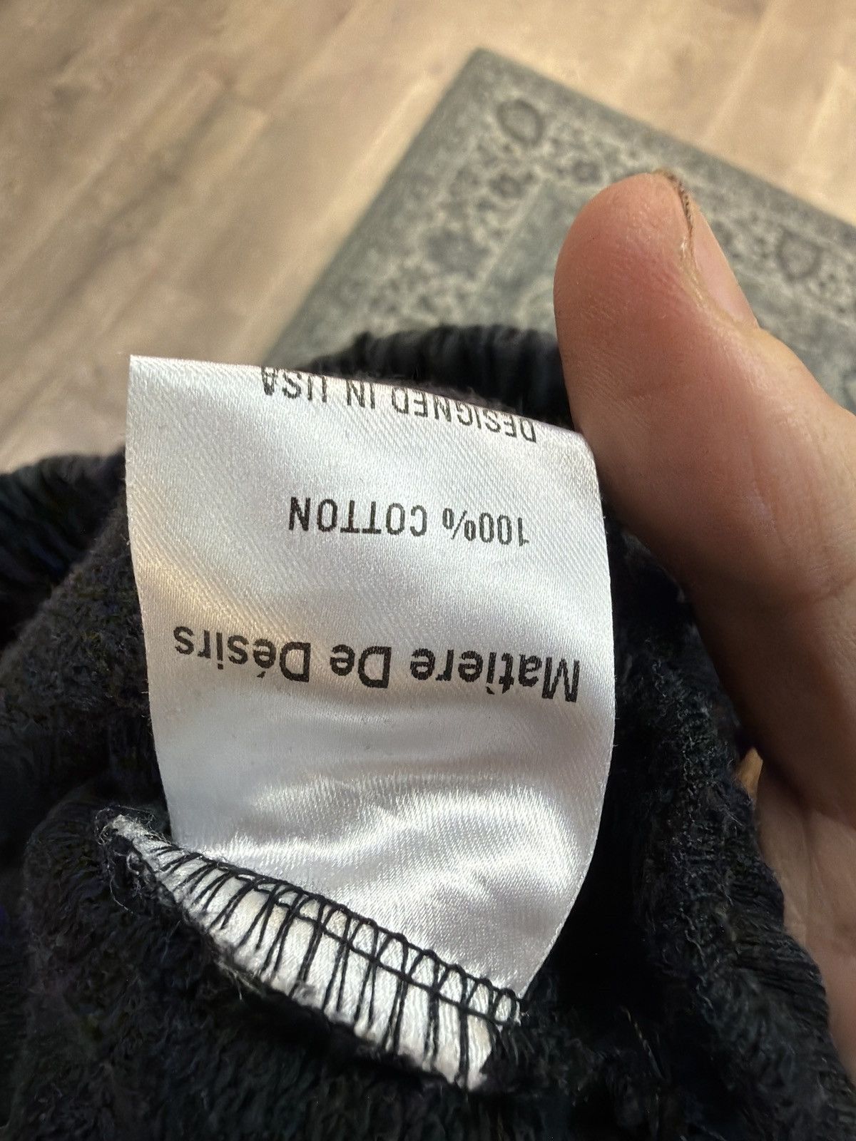 Bottega Desires Matiere de desirs encore sweatpant black Size US 30 / EU 46 - 4 Thumbnail