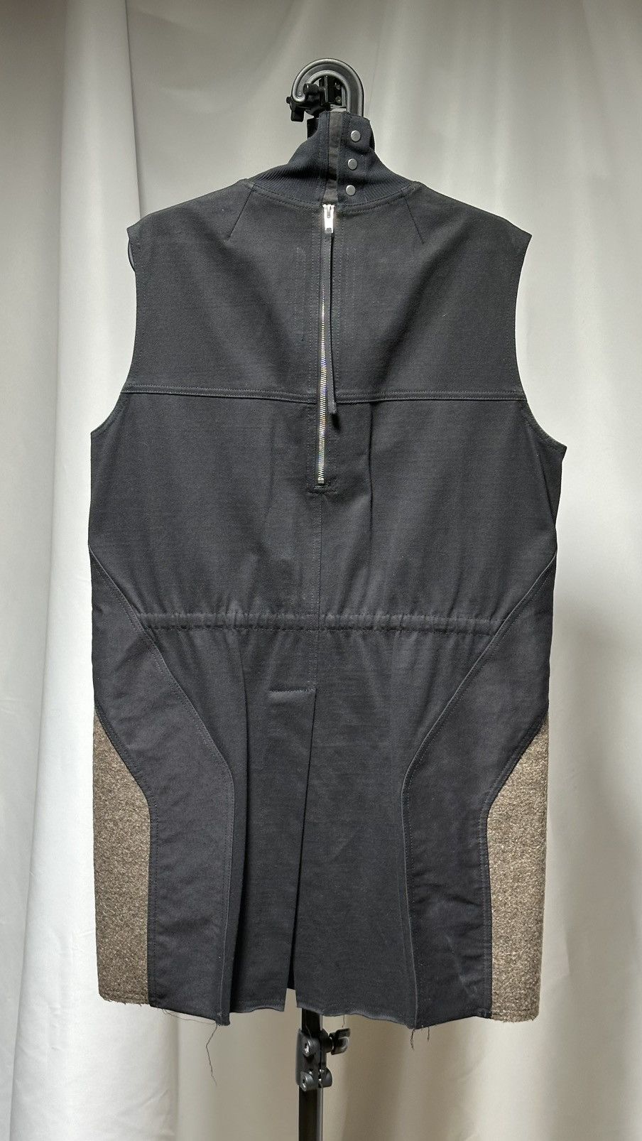 Rick Owens FW15 SPHINX Runway Sleeveless tunic (S)
