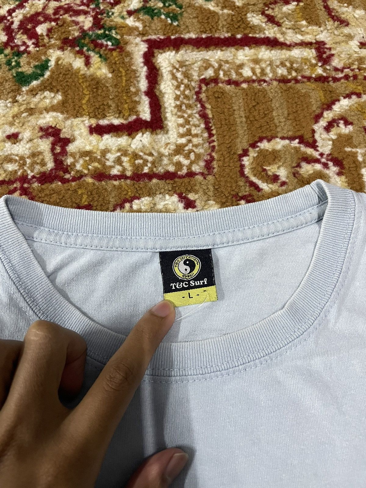 Japanese Brand vintage T&C Surf Designs Hawaii Pearl City Size US L / EU 52-54 / 3 - 6 Thumbnail