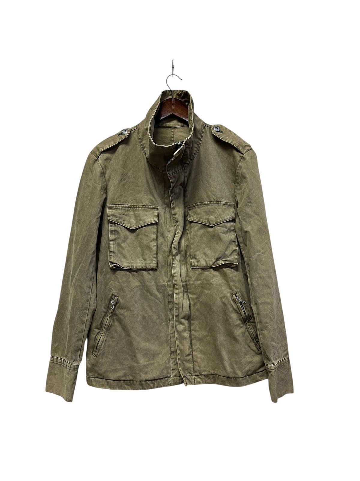 🔥attachment jacket sunfaded