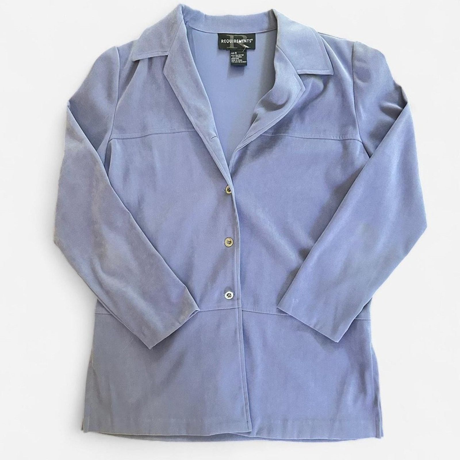 Other lightweight oversized blazer women small blue purple Size S / US 4 / IT 40 - 1 Thumbnail
