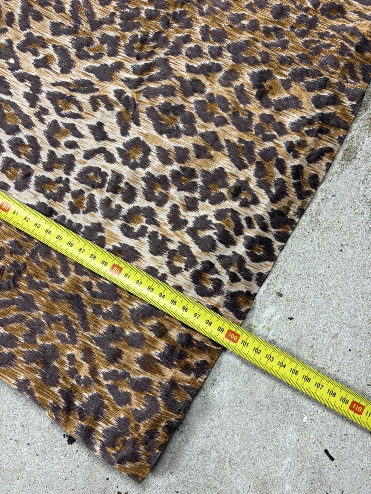 Dolce & Gabbana Vintage 2000s Dolce & Gabbana Leopard Print Slip Dress Lace Size M / US 6-8 / IT 42-44 - 23 Thumbnail