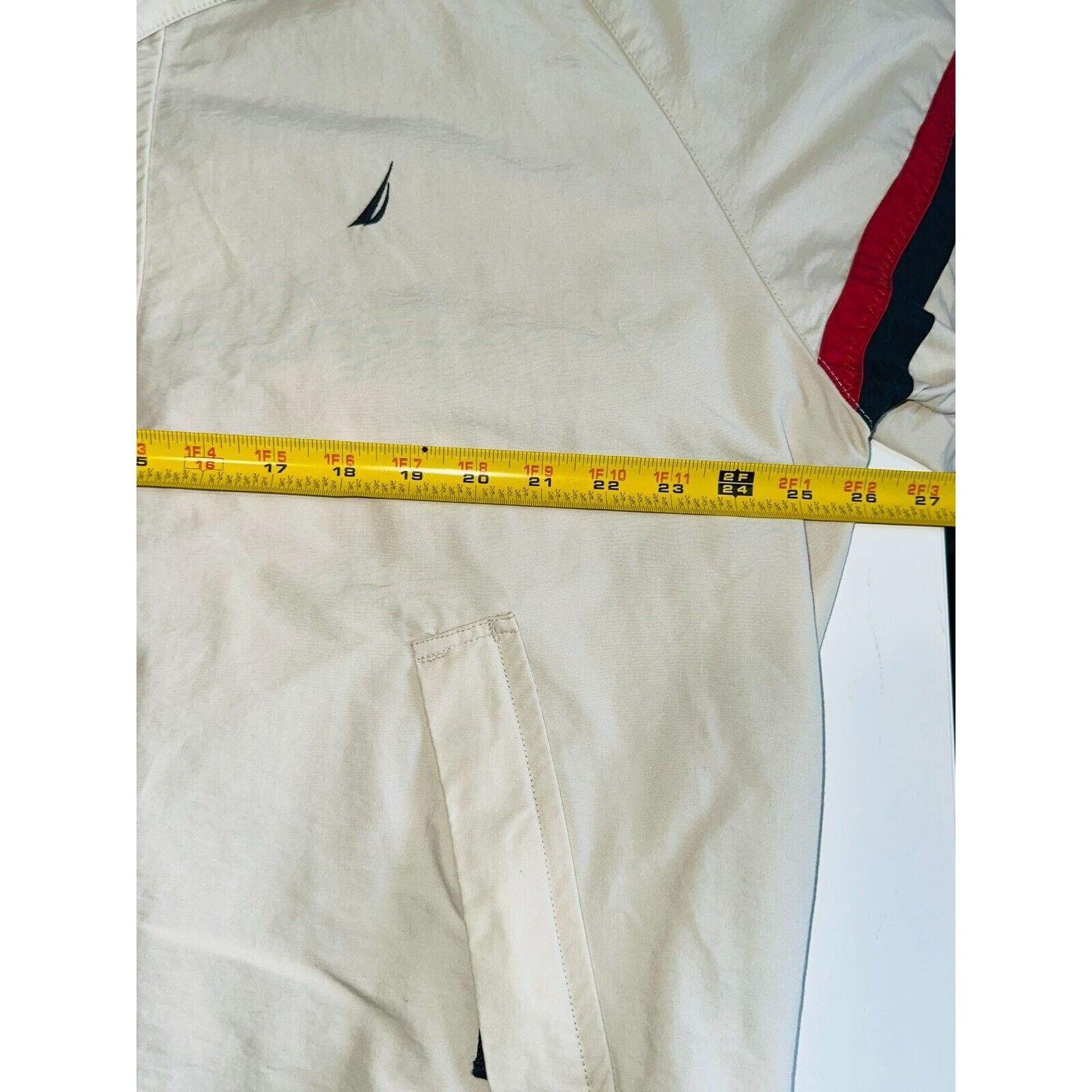 Nautica Vintage Nautica Sailing Jacket Men XL White Full Zip Size US XL / EU 56 / 4 - 10 Thumbnail