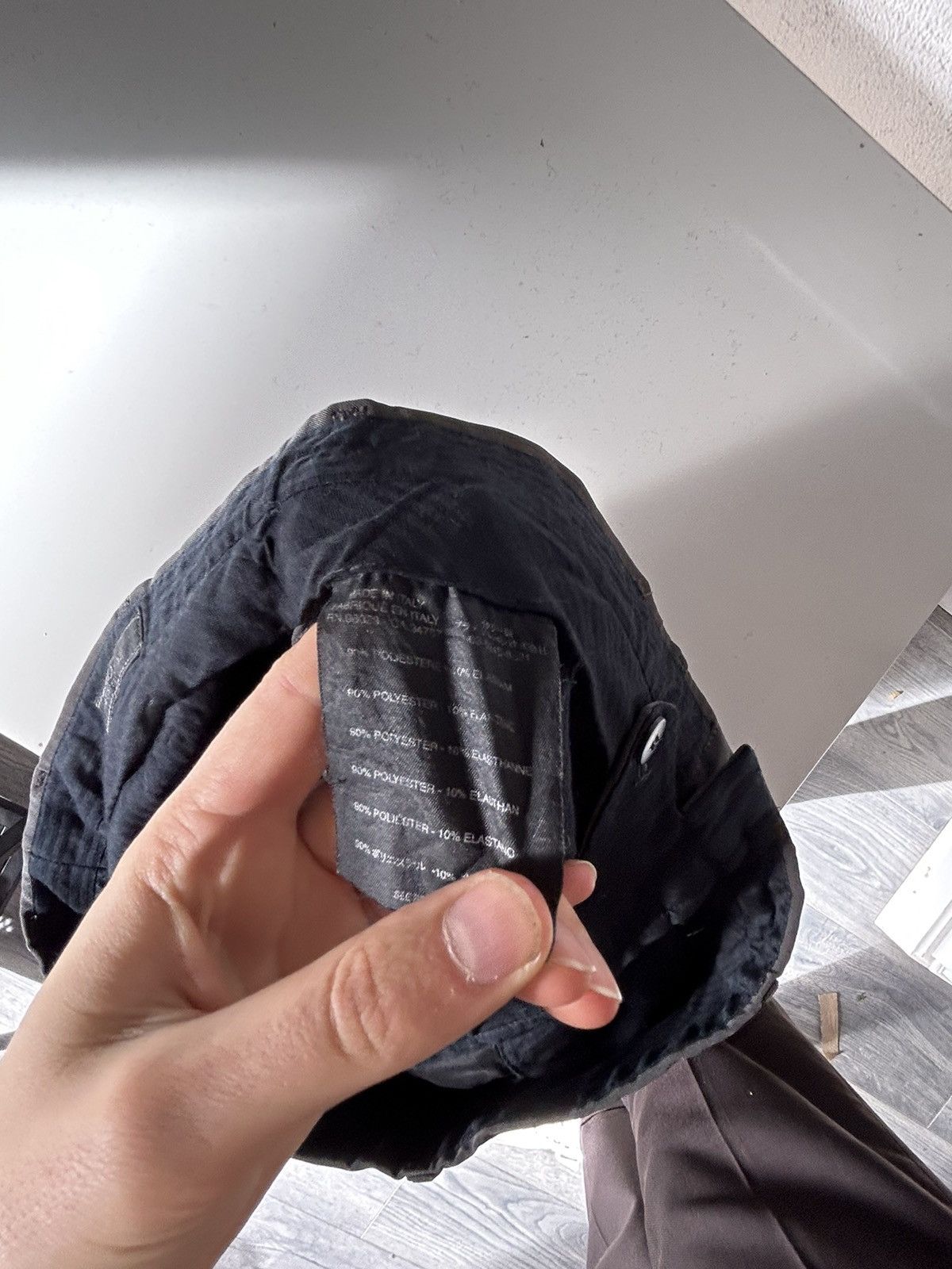 Prada Charcoal Nylon Pants Size US 36 / EU 52 - 13 Thumbnail