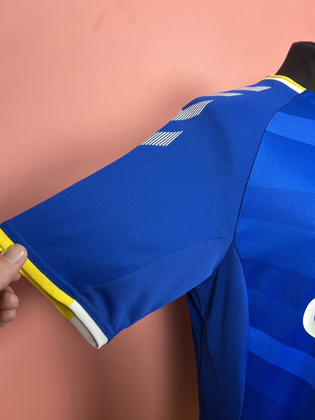 Hummel Hummel everton soccer jersey footbal tee shirt Size US L / EU 52-54 / 3 - 6 Thumbnail