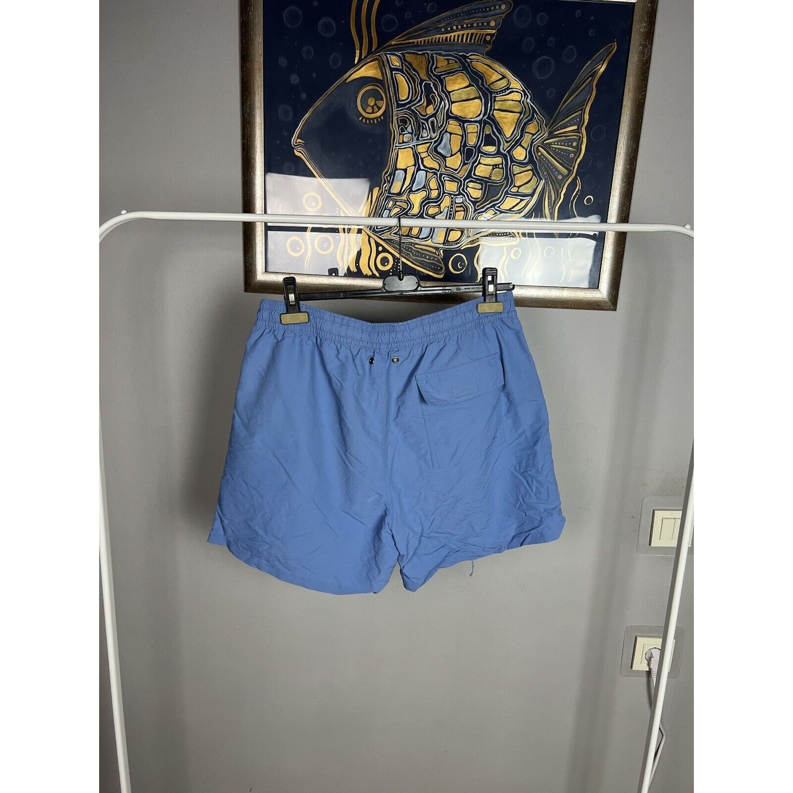 Polo Ralph Lauren Polo Ralph Lauren Men`s Blue Yellow Pool Shorts Size Size US 36 / EU 52 - 5 Thumbnail