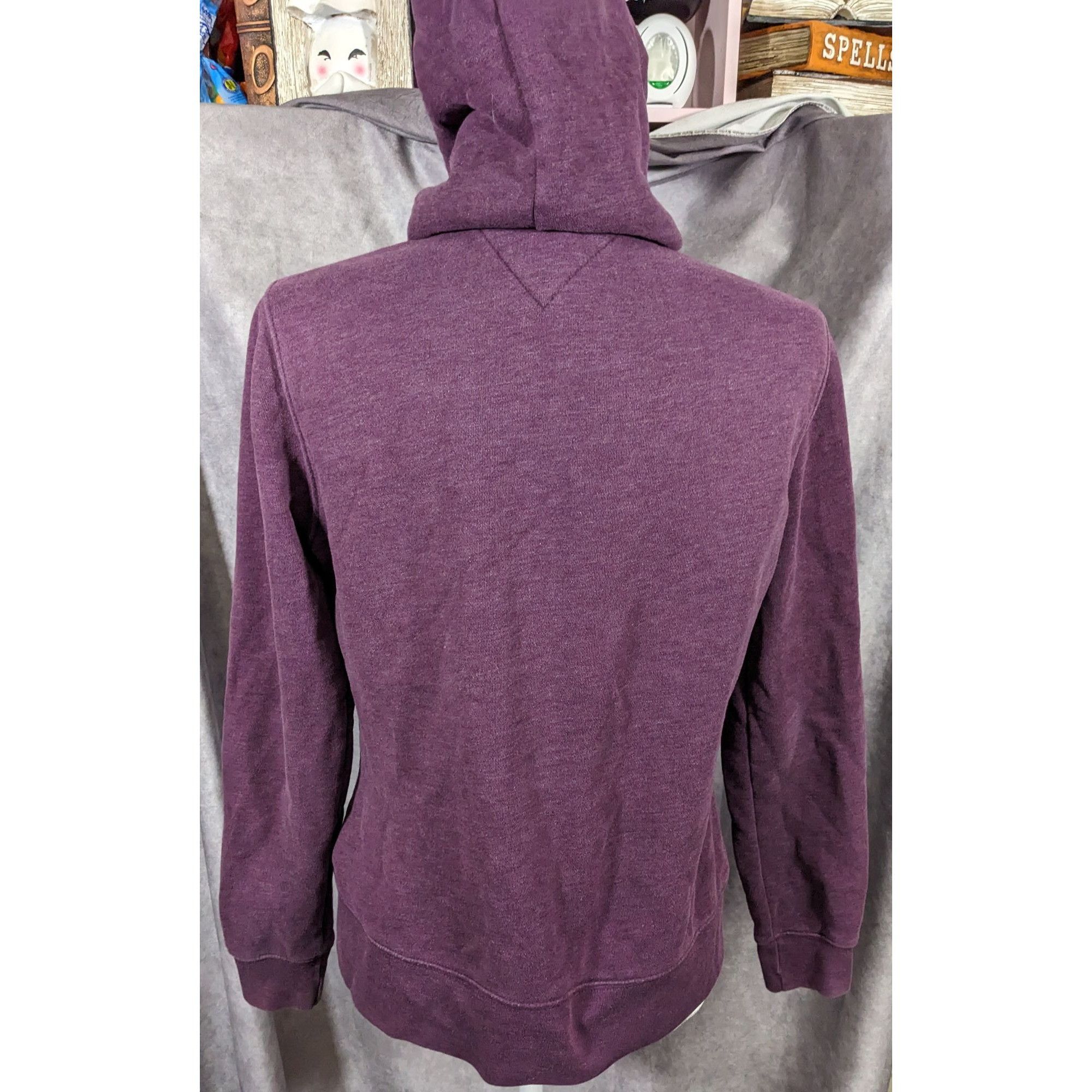 Tommy Hilfiger Preppy Purple Zip Hoodie by Tommy Hilfiger Size M / US 6-8 / IT 42-44 - 7 Thumbnail