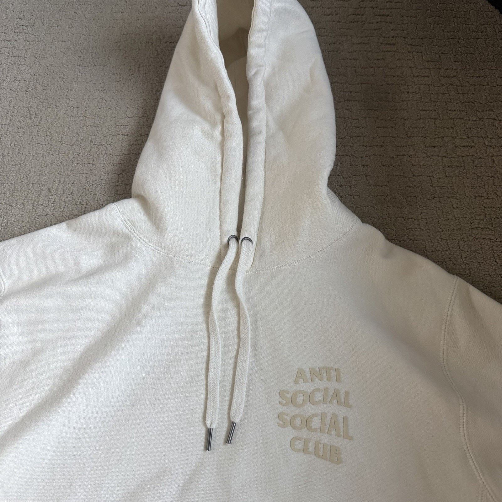 Anti Social Social Club Anti Social Social Club Hoodie Beige L Size US L / EU 52-54 / 3 - 3 Thumbnail