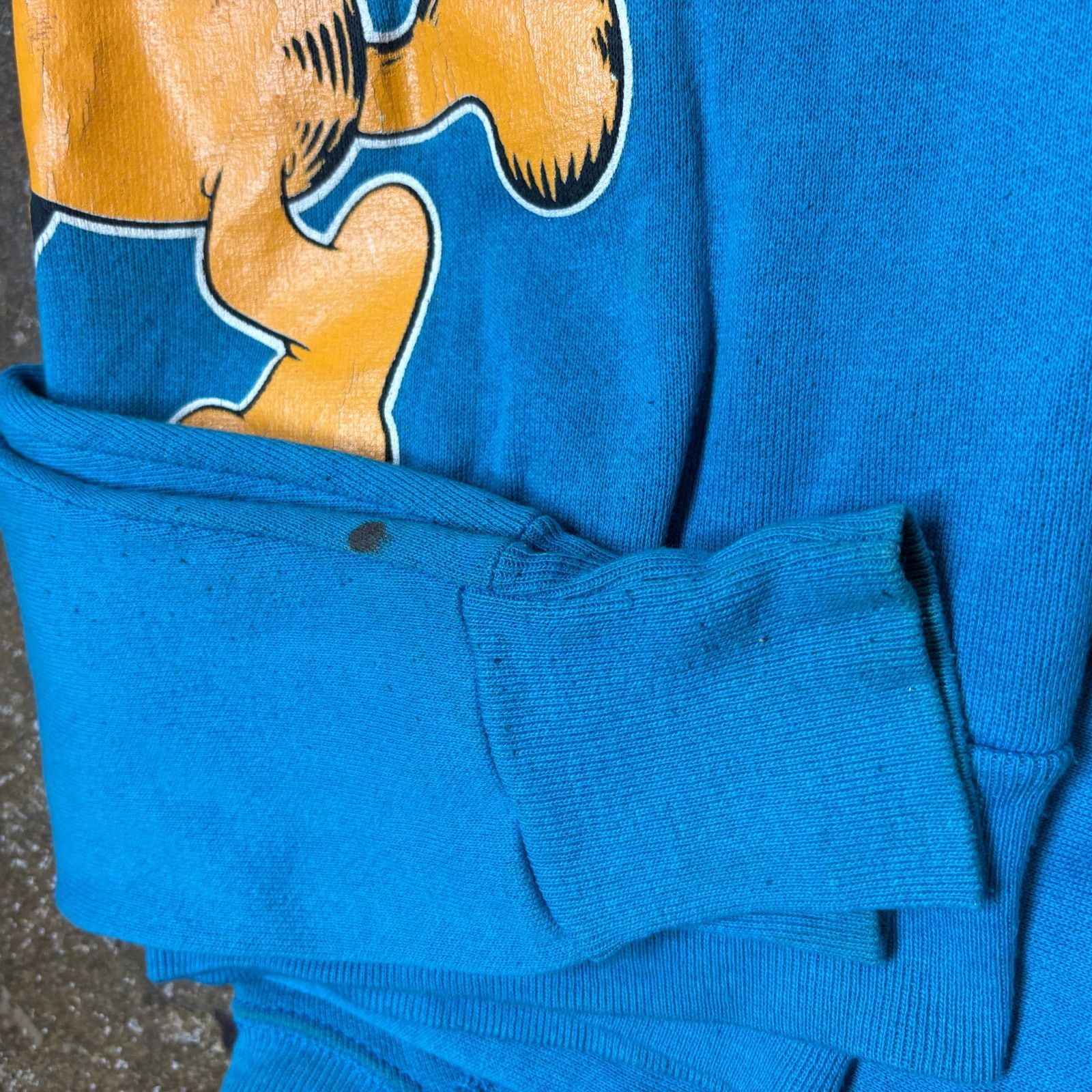 Velva Sheen × Vintage Vintage 70s Jim Davis Garfield Palm Spring Sweatshirt Mens S Size US S / EU 44-46 / 1 - 11 Thumbnail