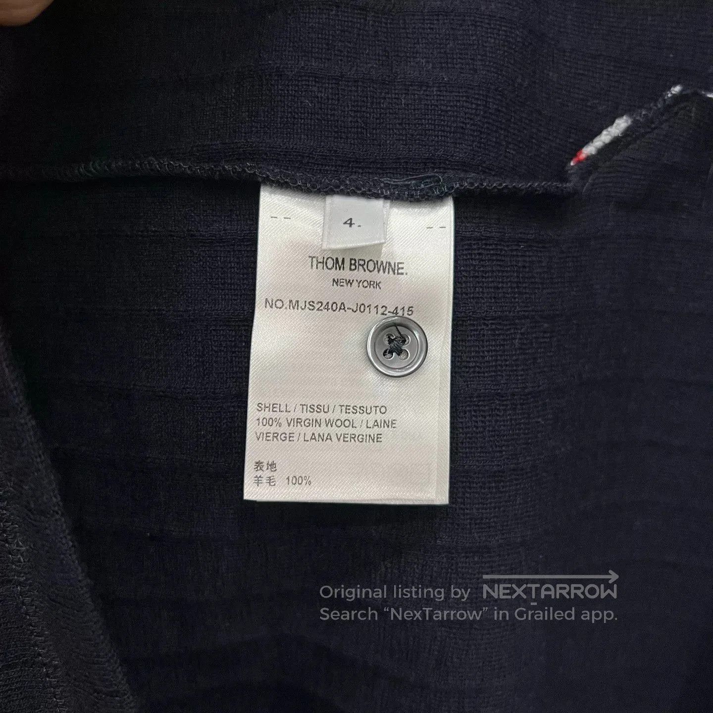 Thom Browne Thom Browne Waffle Knit Turtleneck Longsleeve. Size US XL / EU 56 / 4 - 5 Thumbnail