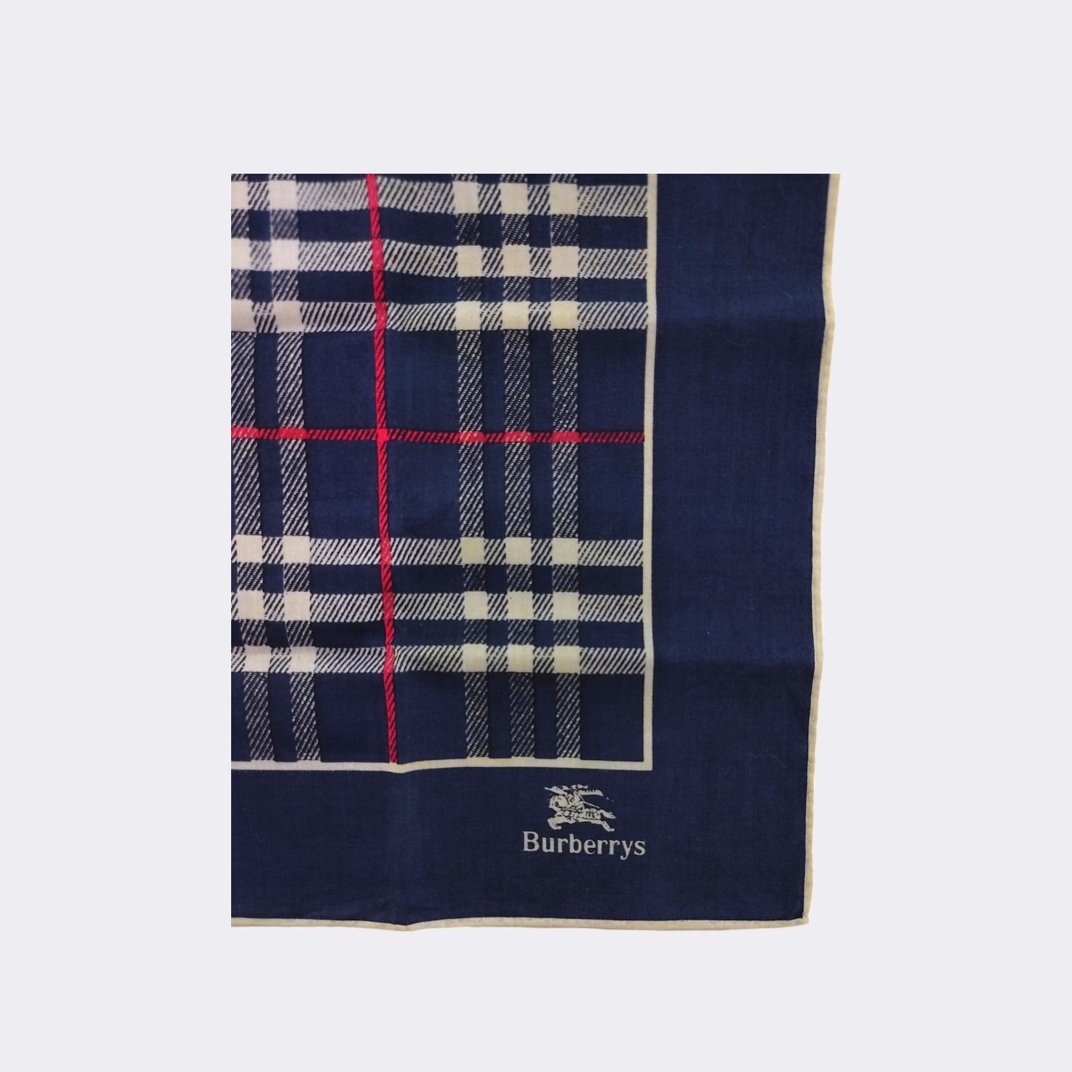 Burberry Vintage Burberry Handkerchief Neckerchief Bandana H252E Size ONE SIZE - 3 Thumbnail