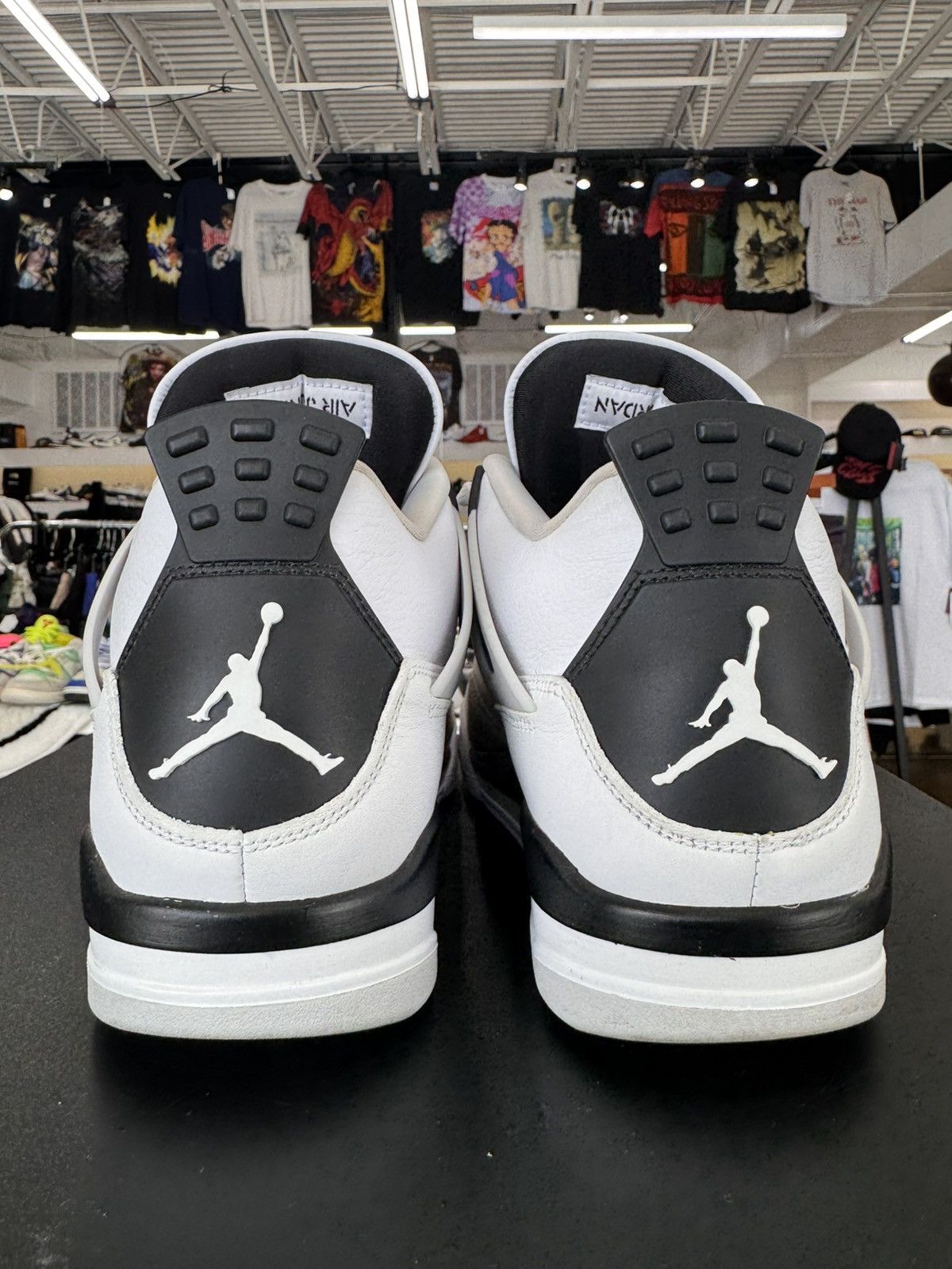 Jordan Brand Air Jordan 4 Military Black Size 10.5 (2022) Size US 10.5 / EU 43-44 - 5 Thumbnail