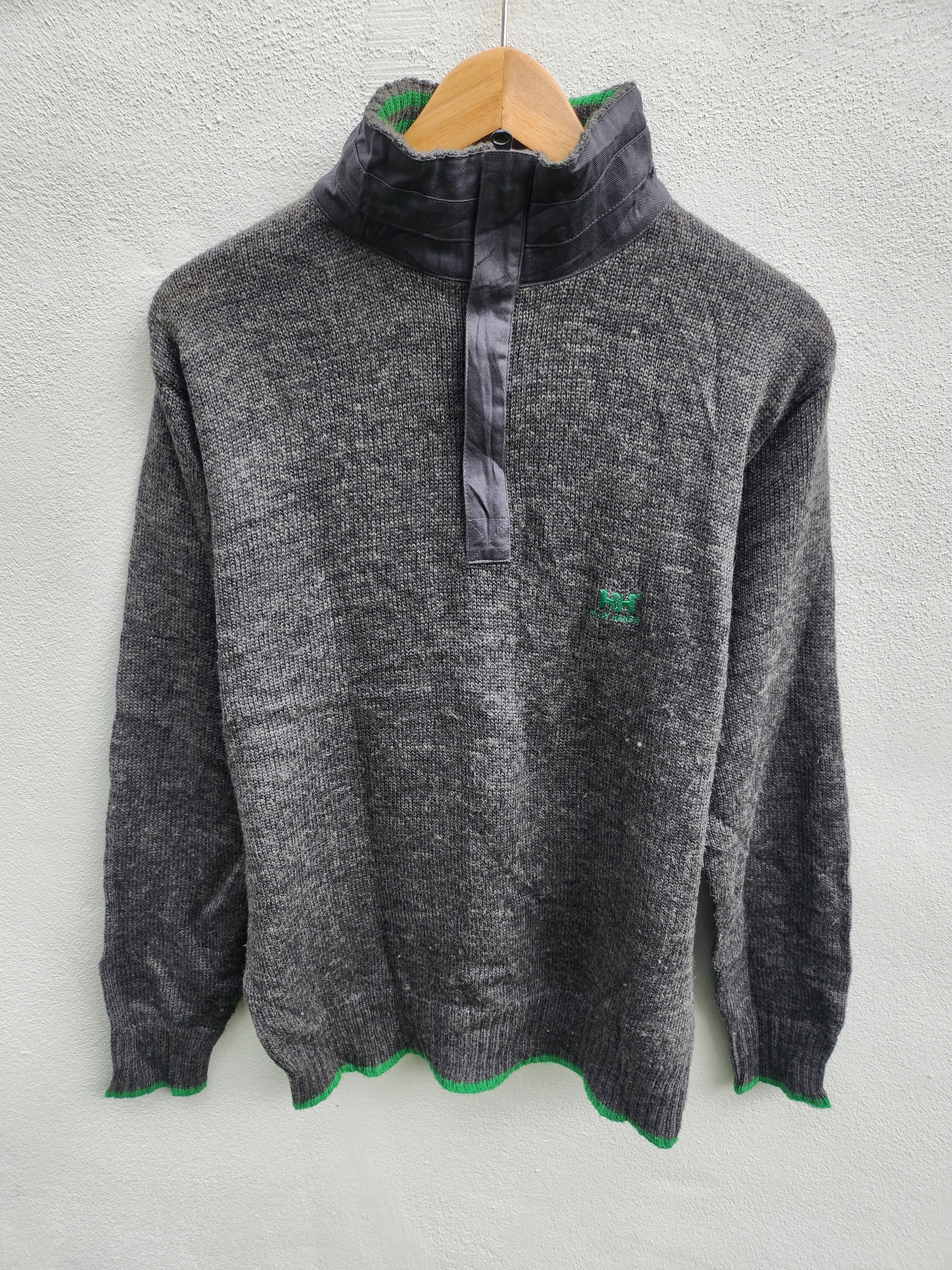 Helly Hansen × Japanese Brand 💥Nice Helly Hansen Knitwear Zipper Jumper Sweater Size US M / EU 48-50 / 2 - 2 Thumbnail