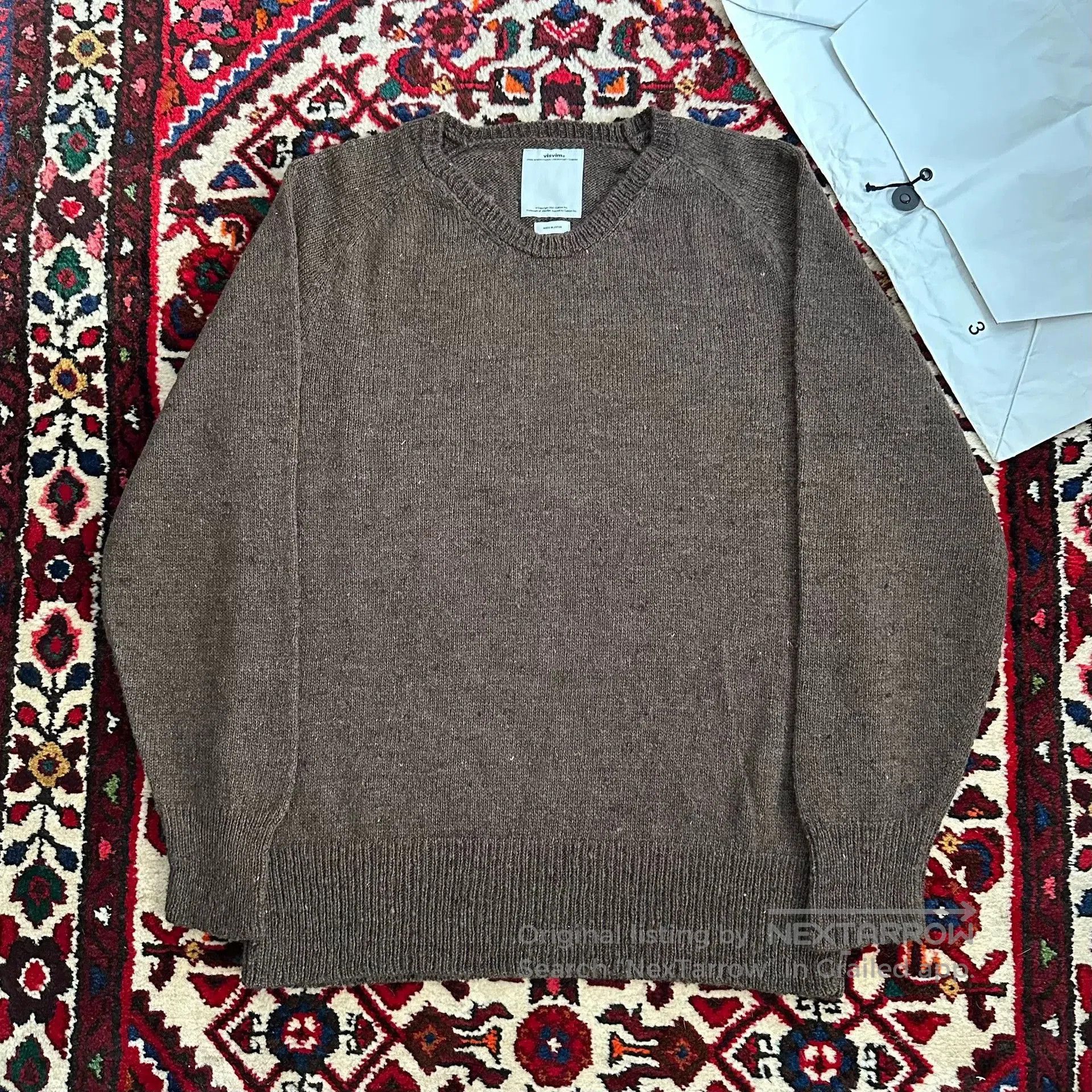 Visvim visvim college mud dyed wool sweater. Size US M / EU 48-50 / 2 - 2 Thumbnail
