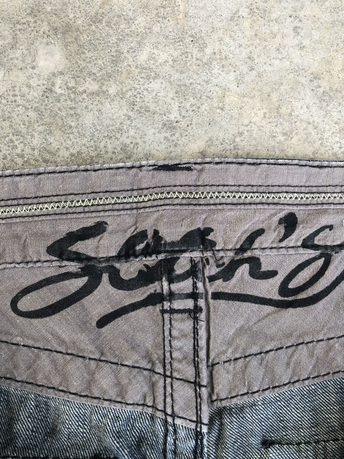 If Six Was Nine Japanese Stitch’s Flared Jeans Distressed Denim Size US 32 / EU 48 - 17 Thumbnail
