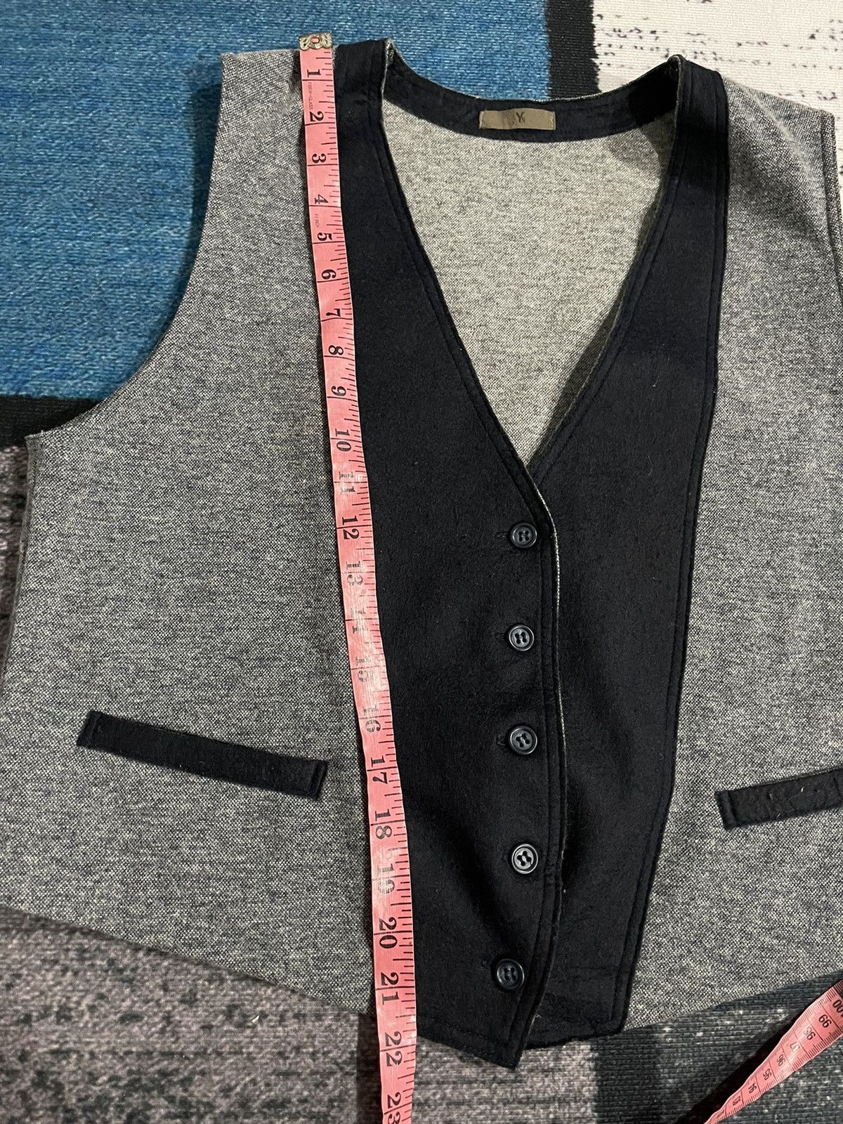 Yohji Yamamoto Vintage Yohji Yamamoto Y’s Vest Size US M / EU 48-50 / 2 - 14 Thumbnail