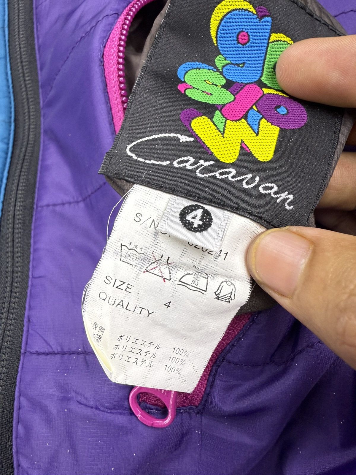 go slow caravan Go Slow Caravan Crazy Multicolor Reversible Jacket Size US L / EU 52-54 / 3 - 7 Thumbnail