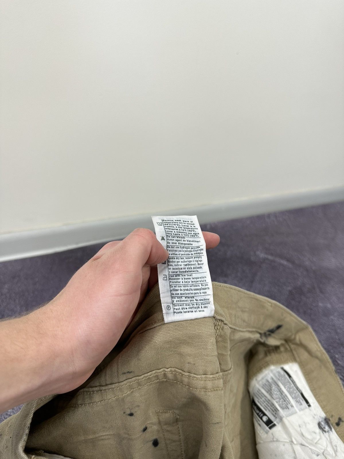 Carhartt Vintage Carhartt Flame Resistant Distressed USA Work Pants Size US 36 / EU 52 - 21 Thumbnail