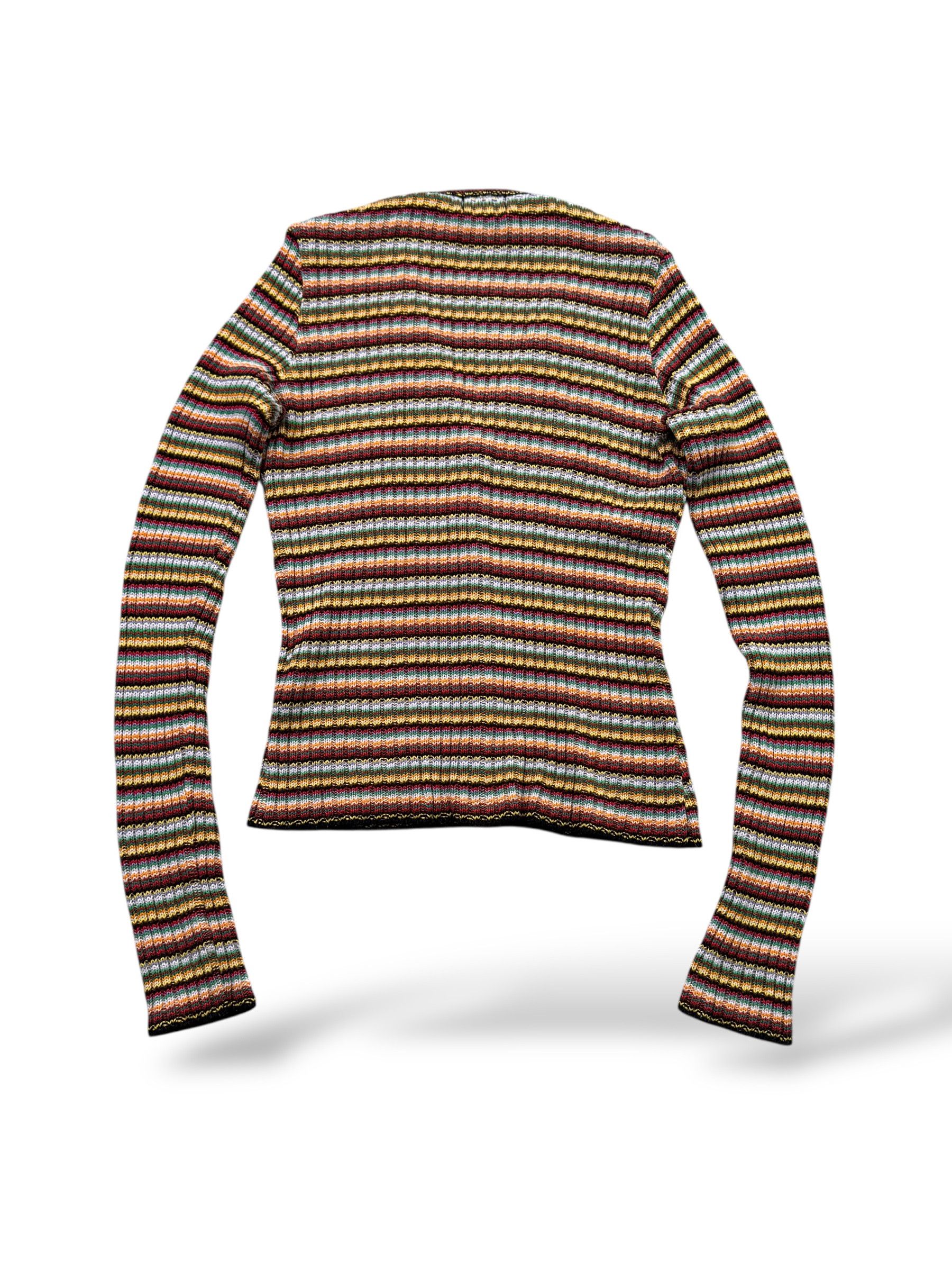 Japanese Brand Vintage Cropped Sweater W282(V9) Size XS / US 0-2 / IT 36-38 - 3 Thumbnail
