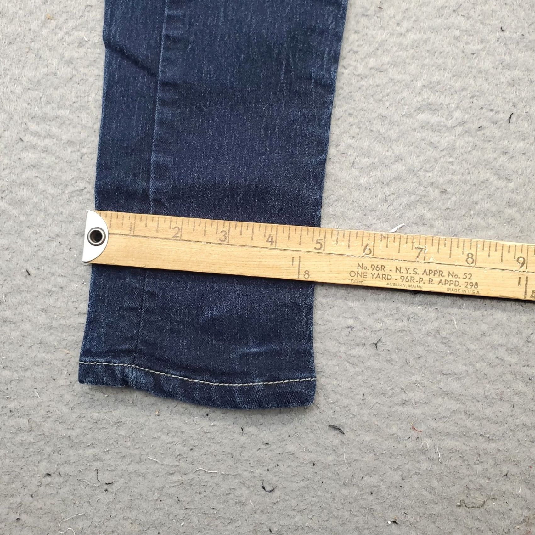 Lucky Brand Lucky Brand Jeans Womens 10 Blue Denim 5 Pockets Stretch Adjustable Waistband jeans Womens Size 10 Blue 5-Pocket Design Regular Straight Size 32" / US 10 / IT 46 - 5 Thumbnail