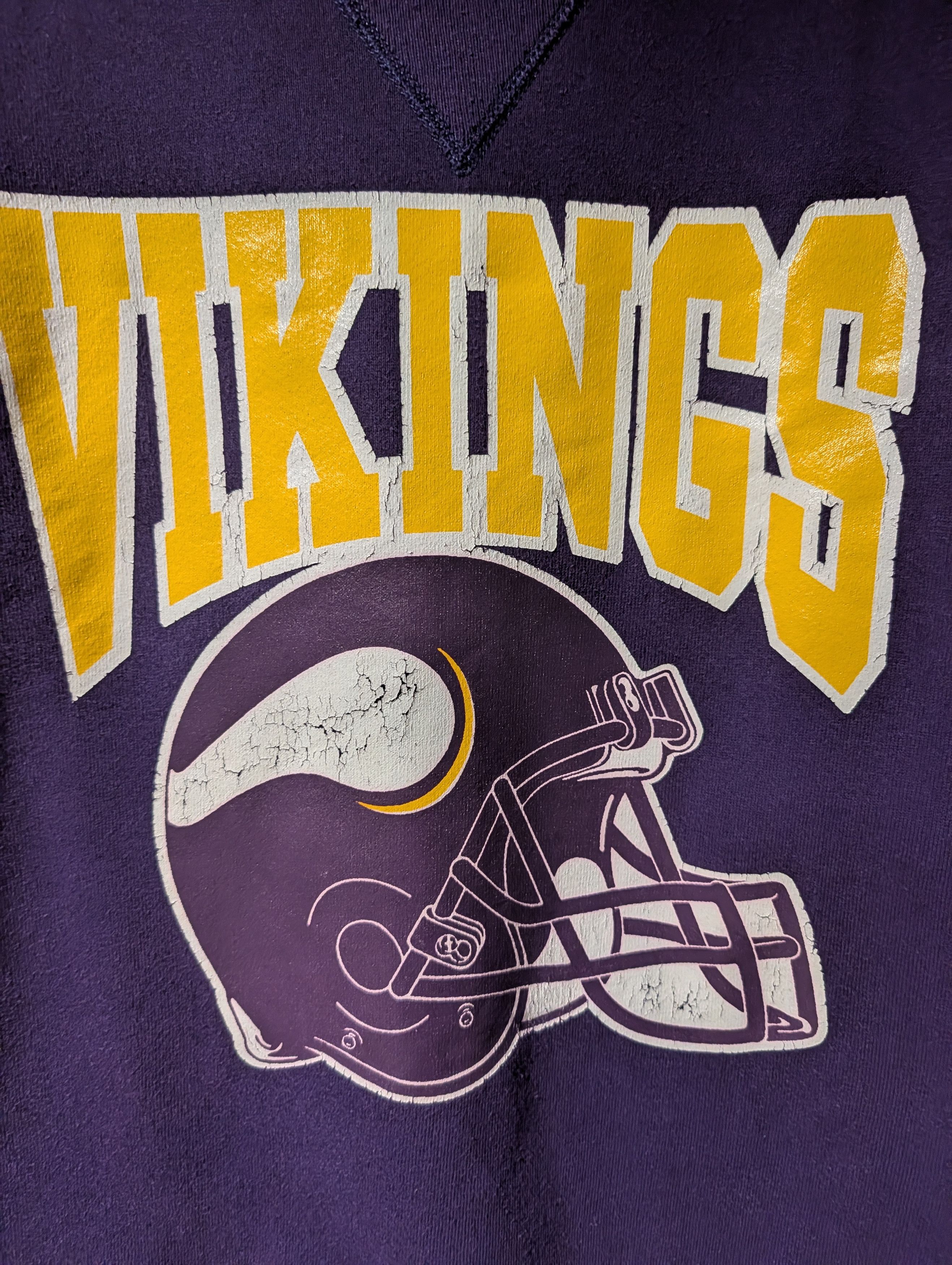 Russell Athletic Vintage Russell Athletic Minnesota Vikings NFL Sweatshirt Size US L / EU 52-54 / 3 - 2 Thumbnail