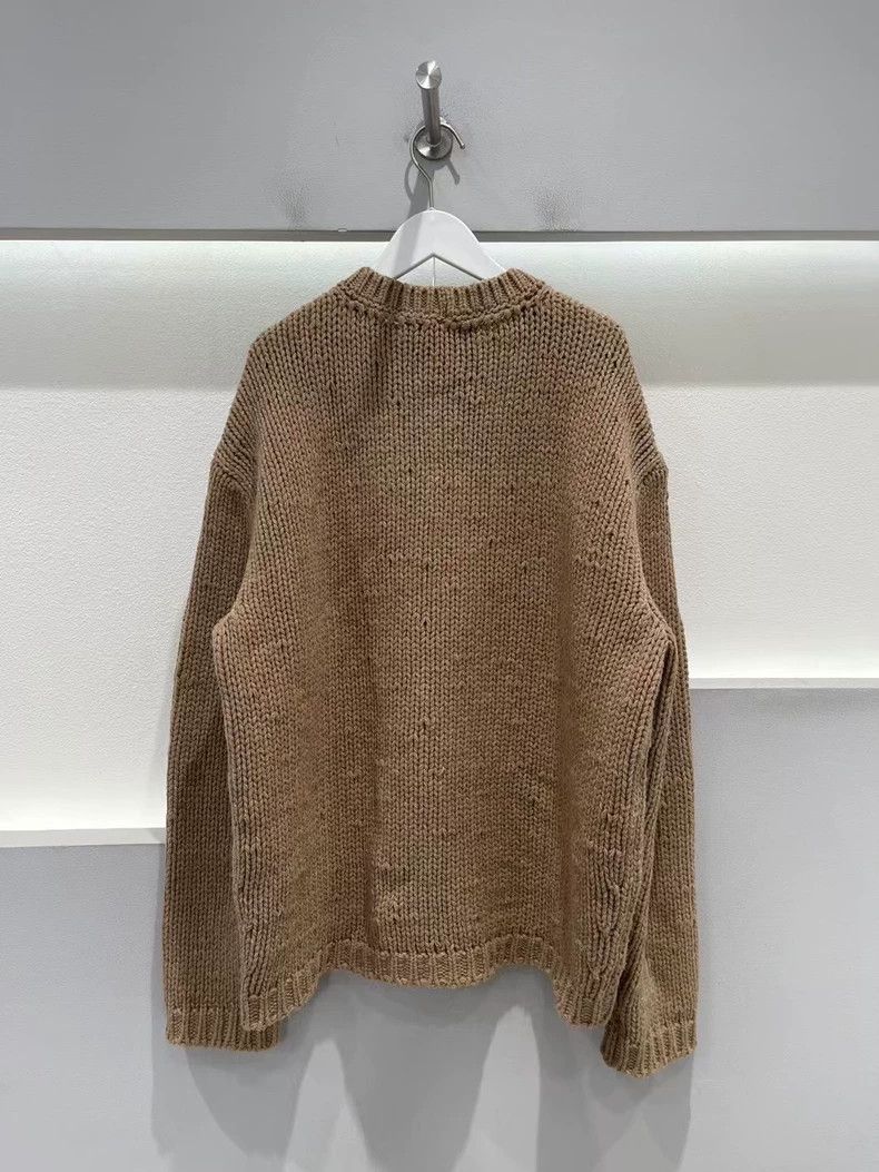 Gucci Gucci Khaki logo wool sweater 2501-Nextarrow Size US XL / EU 56 / 4 - 2 Thumbnail
