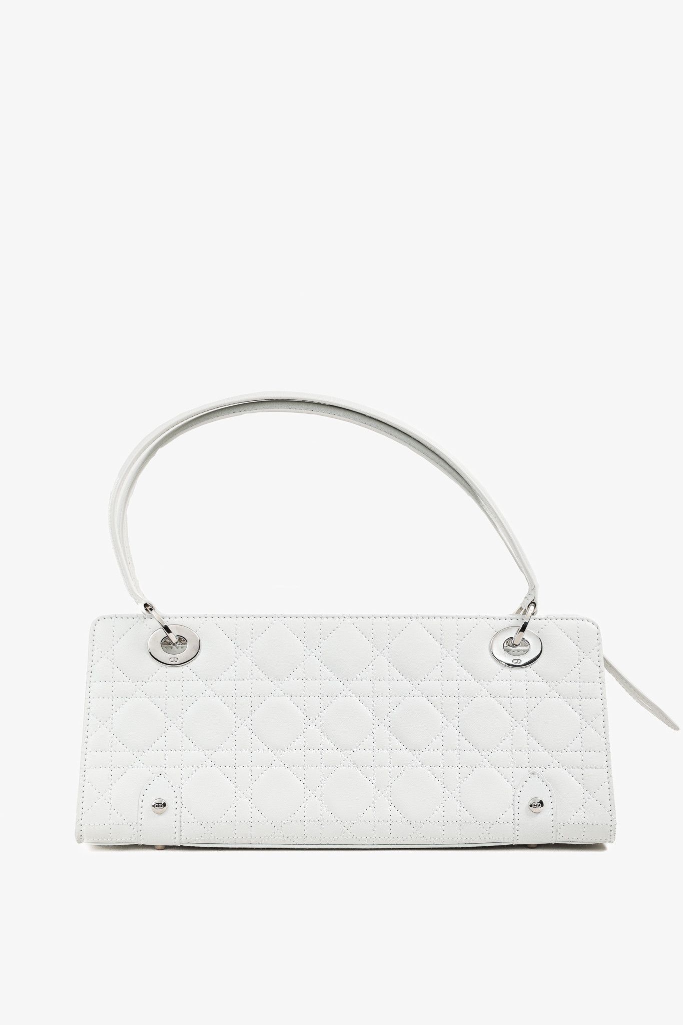 Dior Christian Dior Lady Dior East-West Leather Double Handle Bag Size ONE SIZE - 4 Thumbnail