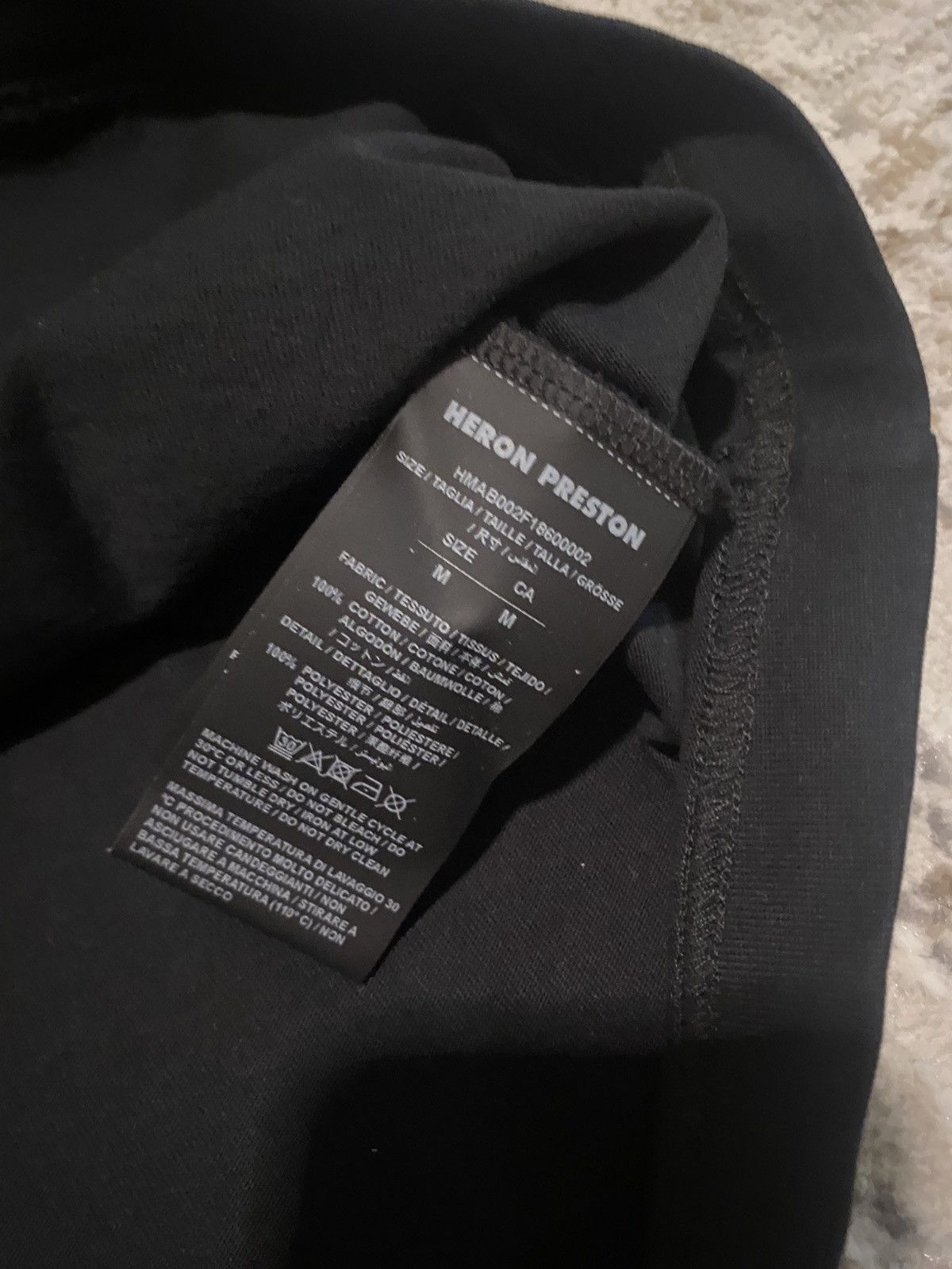 Heron Preston Heron Preston Classic Swan Long Sleeve T-Shirt Size US M / EU 48-50 / 2 - 6 Thumbnail