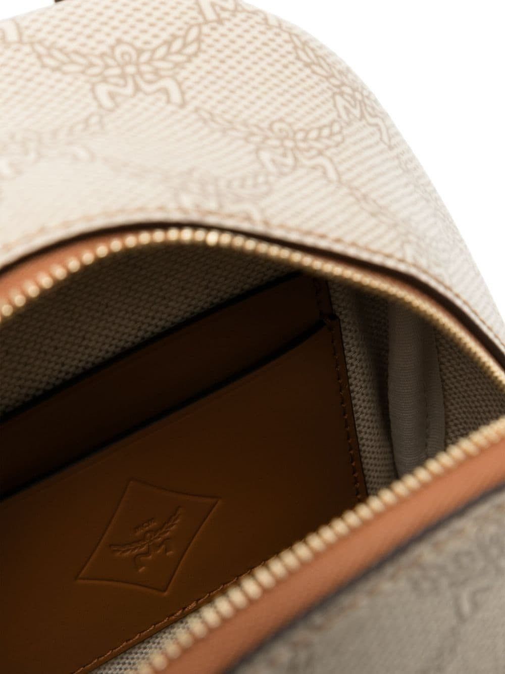 MCM o1mt1gz0725 Size: OS / xMini Backpack in Beige Size ONE SIZE - 4 Thumbnail