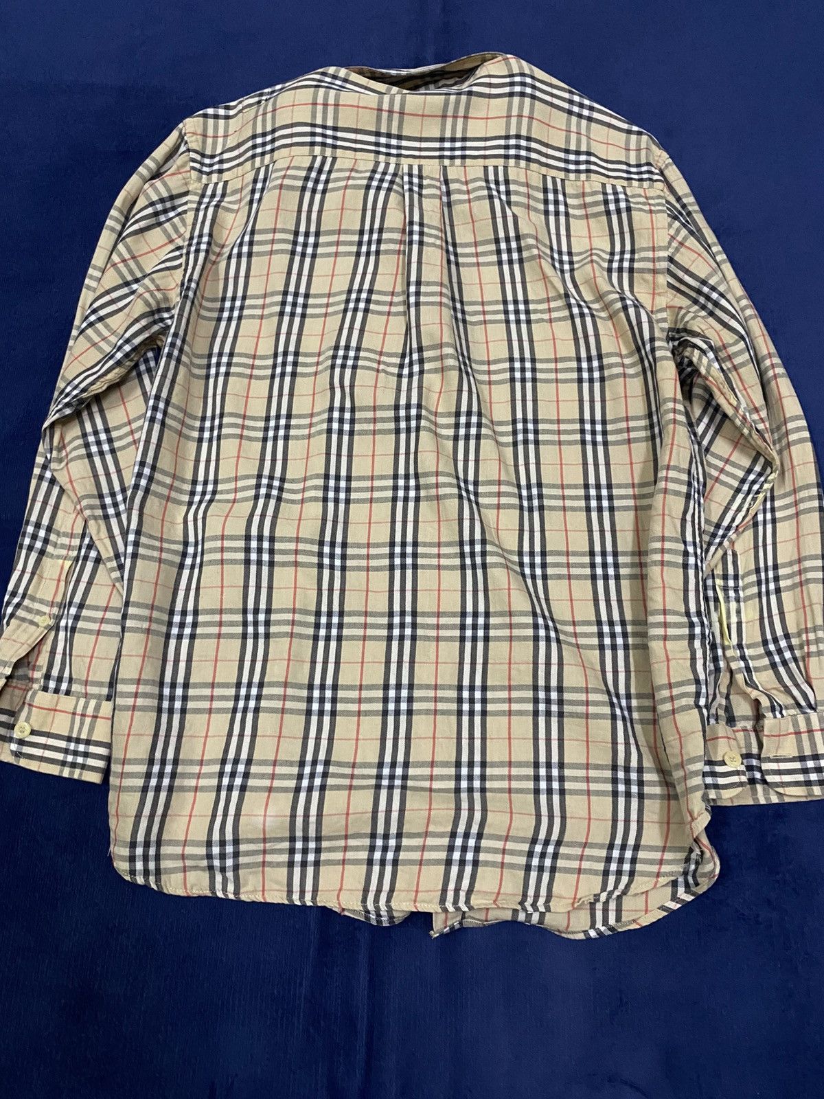 Burberry × Vintage Vintage 90s Burberry London Nova Check Size US L / EU 52-54 / 3 - 3 Thumbnail
