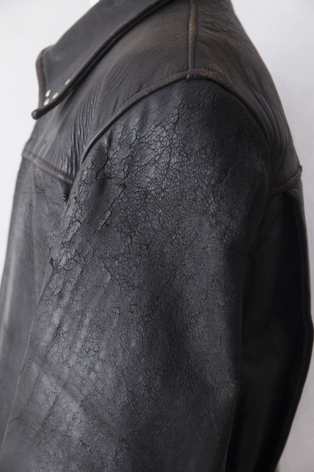 Vintage 1960's French leather rider jacket xx Size US M / EU 48-50 / 2 - 8 Thumbnail