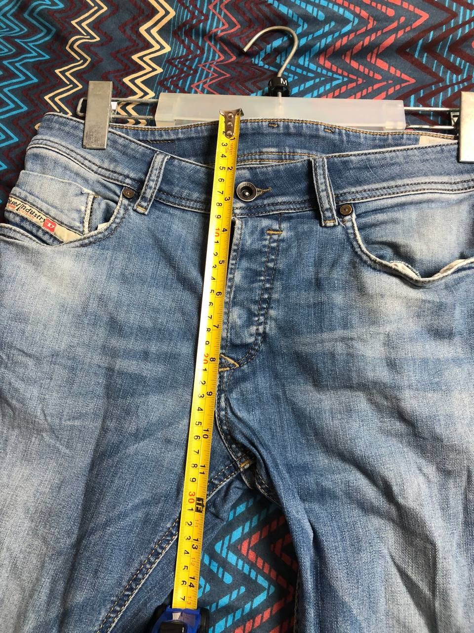 Diesel × Vintage Vintage Y2K Diesel jeans denim faded stretwear style size 29 Size 29" - 9 Thumbnail