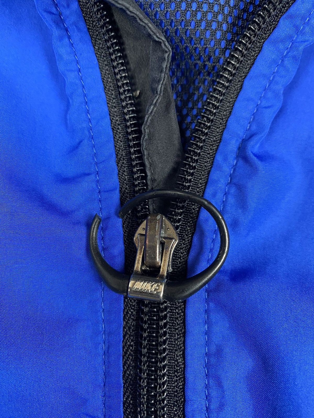 Nike × Vintage Vintage Nike Swoosh Drill Track Jacket Bomber Size US M / EU 48-50 / 2 - 8 Thumbnail
