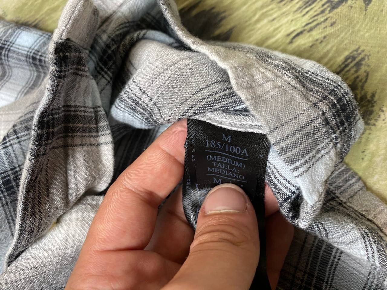 Allsaints × Vintage Allsaints Short Sleeve Plaid Button Up Size US M / EU 48-50 / 2 - 3 Thumbnail